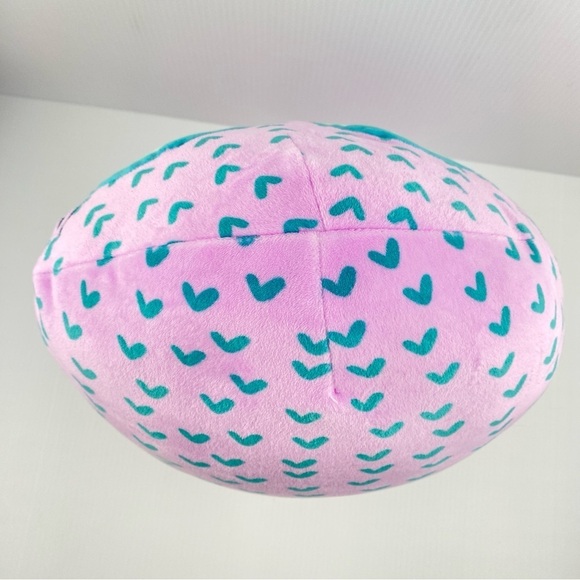 Ty Beanie Ballz Winks Owl 10 inch Plush 2021 Pink and Teal - Picture 3 of 8